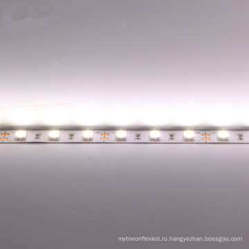 крытое IP20 чистый белый SMD 5050 на 24V 60 LED на метр гибкие светодиодные полосы света